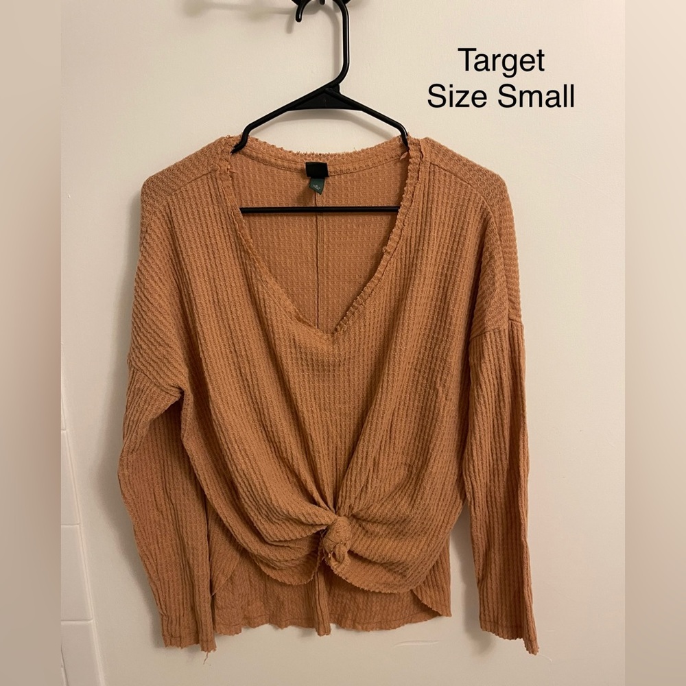 Orange Wild Fable Sweater size small